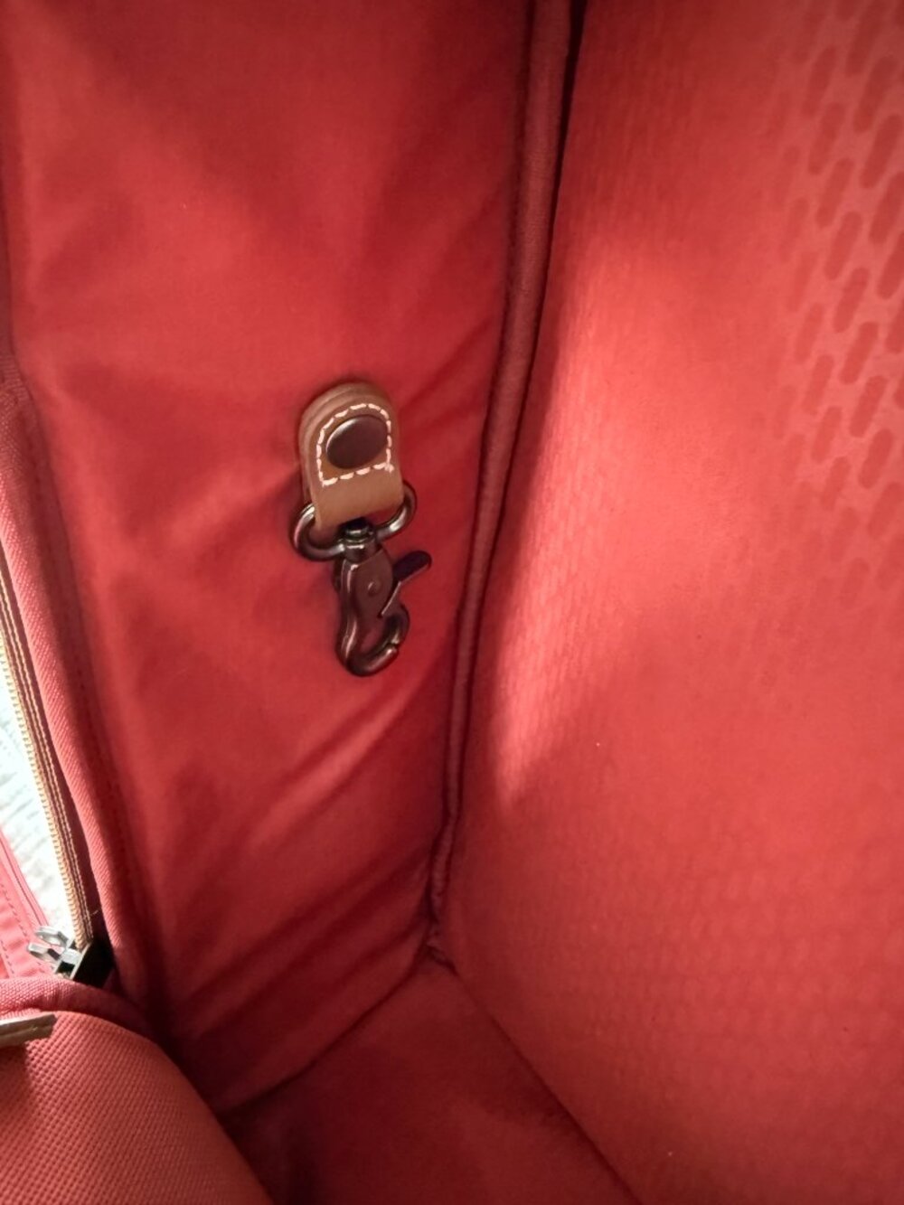 DELSEY Paris Chatelet Brown Travel Laptop Backpack Luggage Pass-Through + Pouch - Picture 15 of 16
